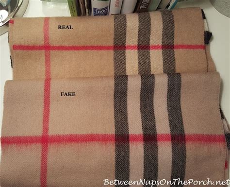 burberry replica clothes|burberry scarf vs real.